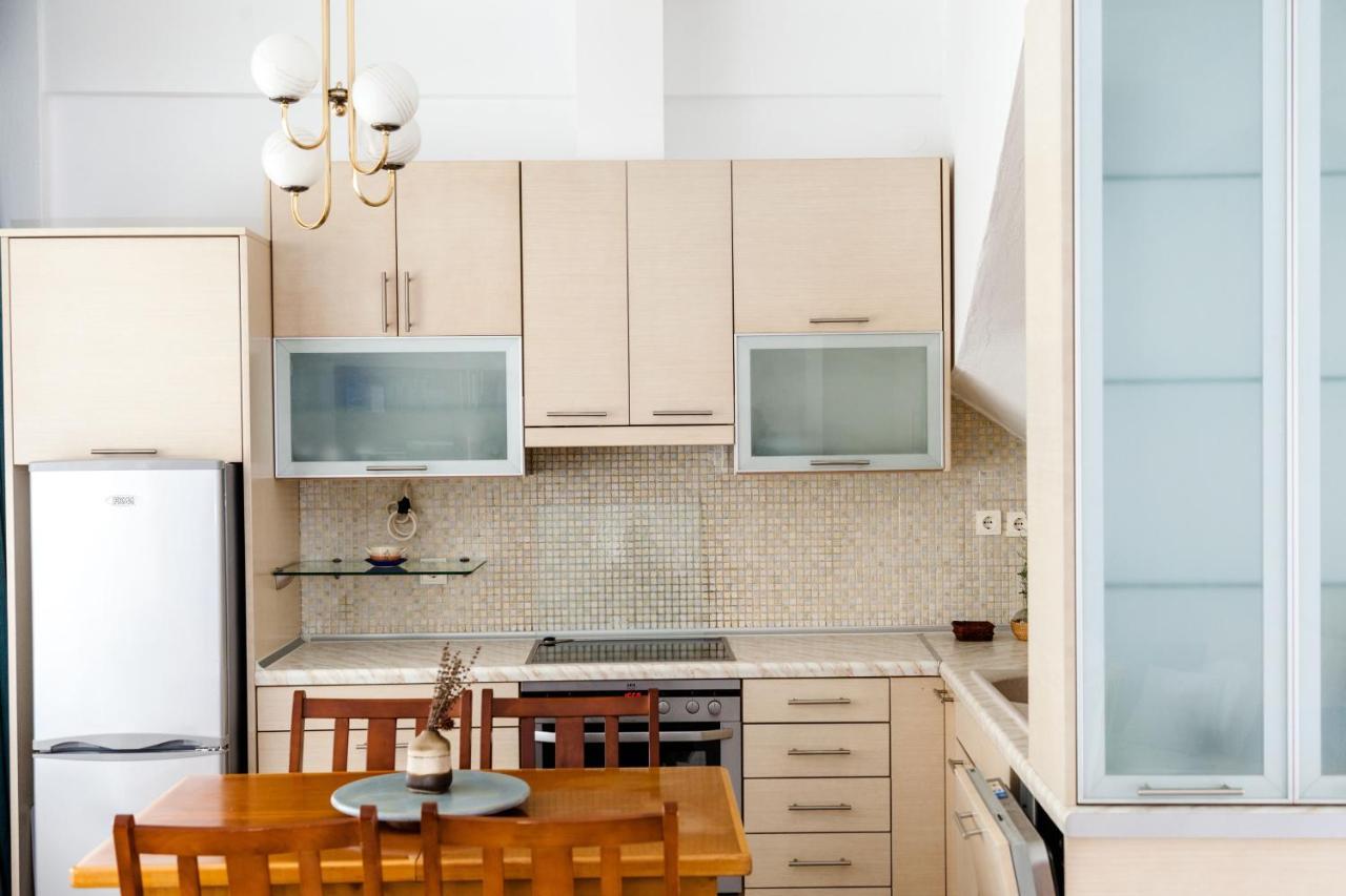 Casa Bianca Μεζονέτα Με Θέα Στη Θάλασσα Lejlighed Neos Marmaras Eksteriør billede