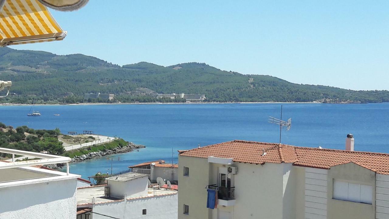 Casa Bianca Μεζονέτα Με Θέα Στη Θάλασσα Lejlighed Neos Marmaras Eksteriør billede