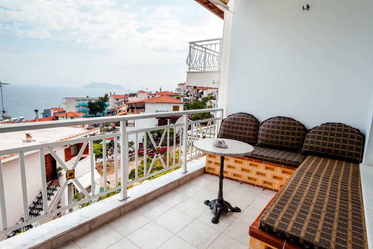 Casa Bianca Μεζονέτα Με Θέα Στη Θάλασσα Lejlighed Neos Marmaras Eksteriør billede