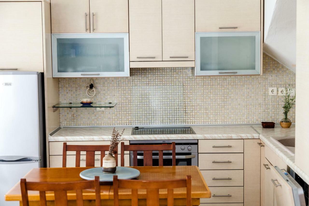 Casa Bianca Μεζονέτα Με Θέα Στη Θάλασσα Lejlighed Neos Marmaras Eksteriør billede